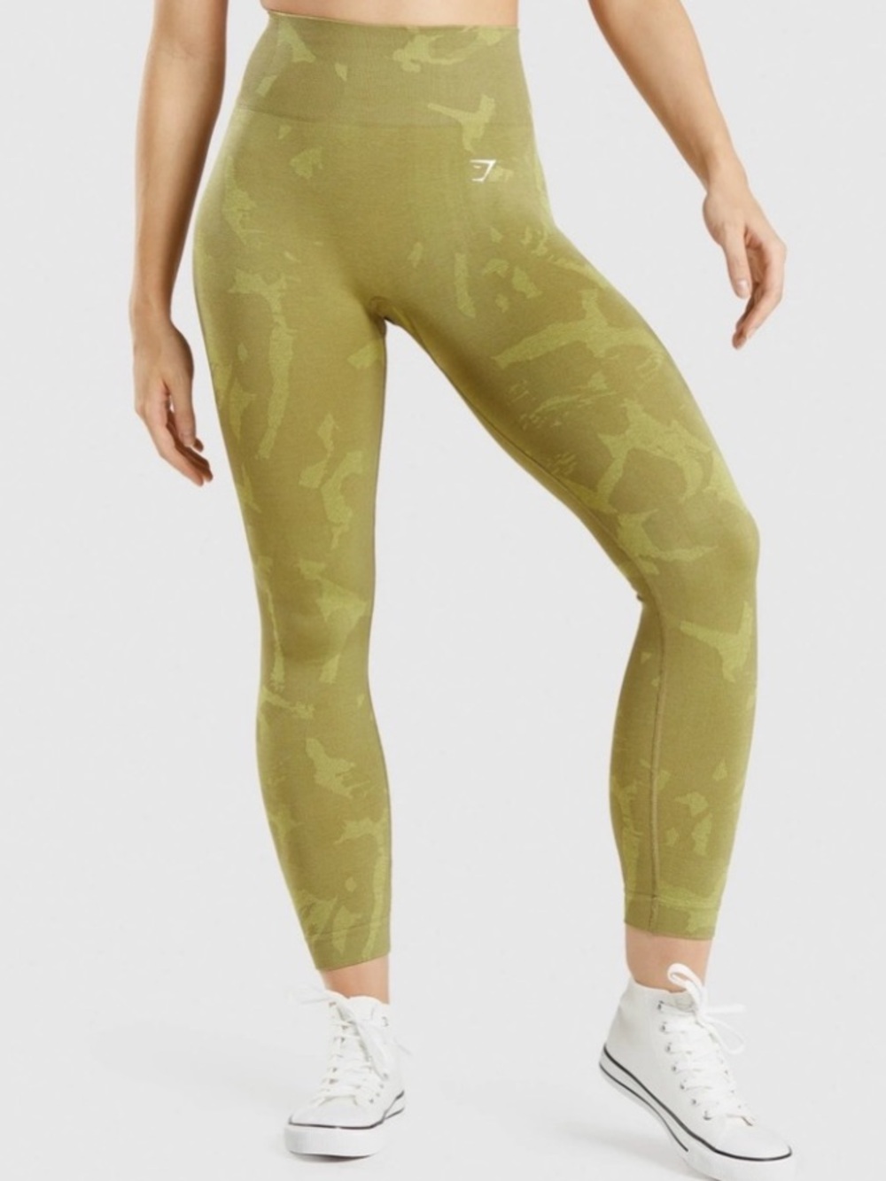 Gymshark Adapt camo  Green Camo Seamless savanna griffin High-Waist Leggings